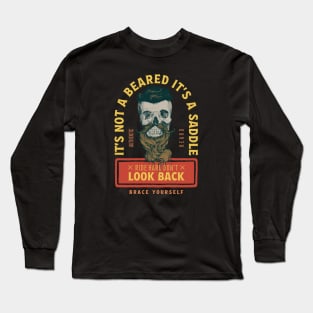 It's Not A Beard It's A Saddle T-Shirt Long Sleeve T-Shirt